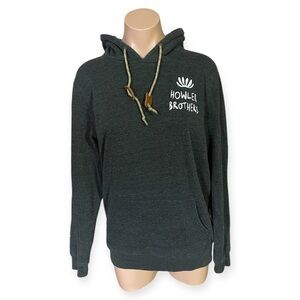 Howler Brothers Charcoal Gray Mens Small Distant Forms Pullover Hoodie